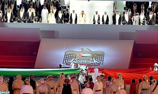 جلالة الملك بدولة الامارات العربية المتحدة