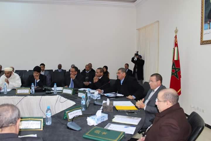 المجلس الاقليمي بالرشيدية يصادق على جدول اعماله باستثناء نقطة وحيدة