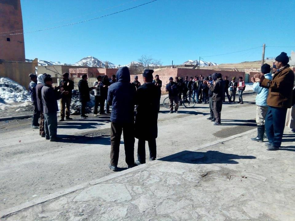 اقليم ميدلت :احتجاجات بجماعة اوتربات