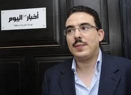 توفيق بوعشرين أمام غرفة الجنايات  في حالة اعتقال لمحاكمته من اجل الاشتباه في ارتكابه عدة جنايات