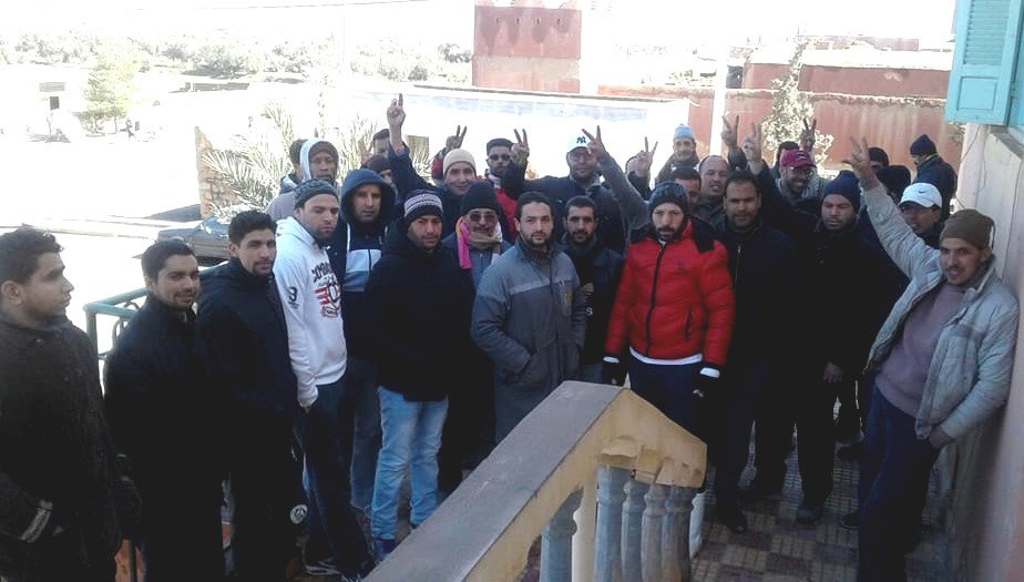 الريش: ساكنة شارع يوسف بن تاشفين في وقفة احتجاجية