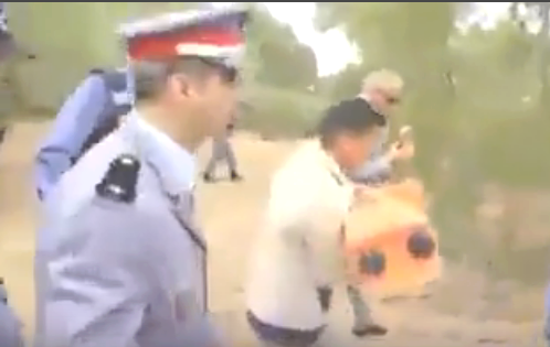 تمثيل جريمة محاولة اغتصاب الفتاة