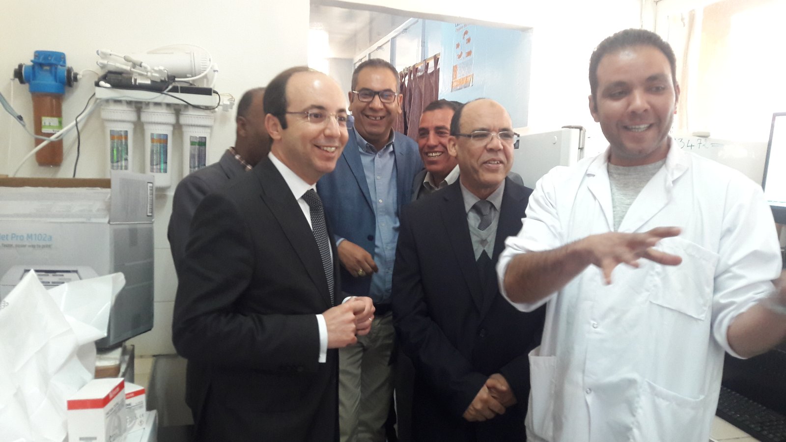 الرشيدية:وزير الصحة يقوم بزيارة تفقدية للمستشفى الجهوي مولاي علي الشريف