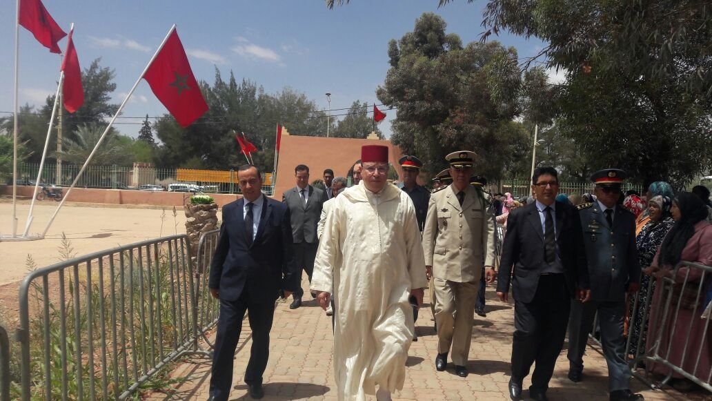 الرشيدية:والي جهة درعة درعة تافيلالت يقف على سير أشعال عدد من المشاريع التنموية بالإقليم