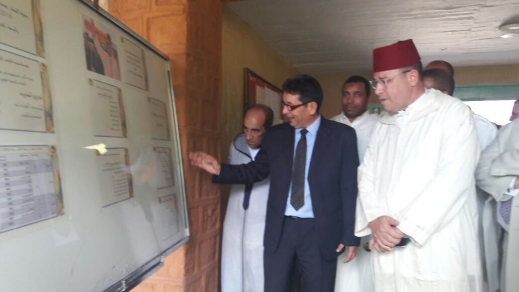 والي جهة درعة تافيلالت يعطي انطلاقةالعملية الوطنية  للدعم الغدائي رمضان1439 على مستوى إقليم الرشيدية