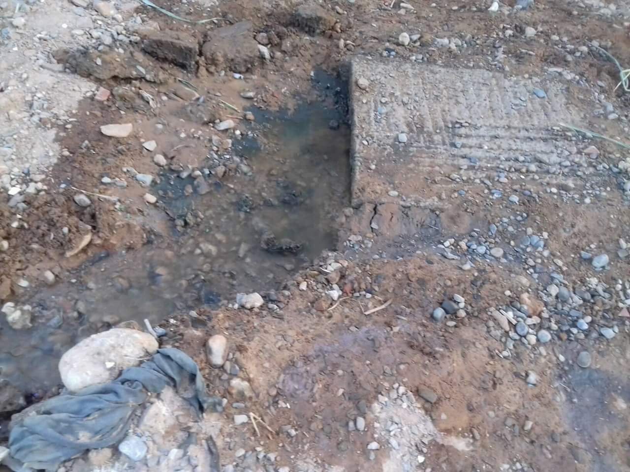 الريش:مدرسة9 أبريل بتاحميدانت تستقبل عيد الفطر بنكهة المياه العادمة