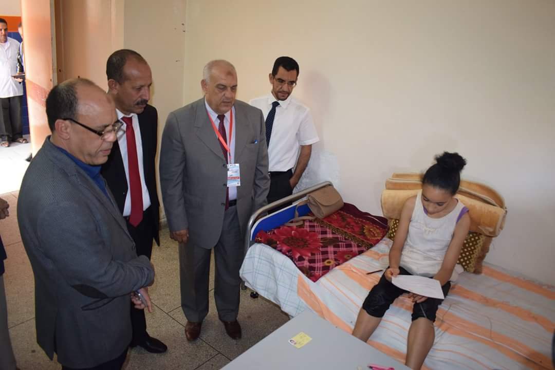 مديرية الرشيدية: إحداث مركز امتحان بمستشفى مولاي علي الشريف لتمكين تلميذتين من اجتياز امتحان شهادة الدروس الابتدائية