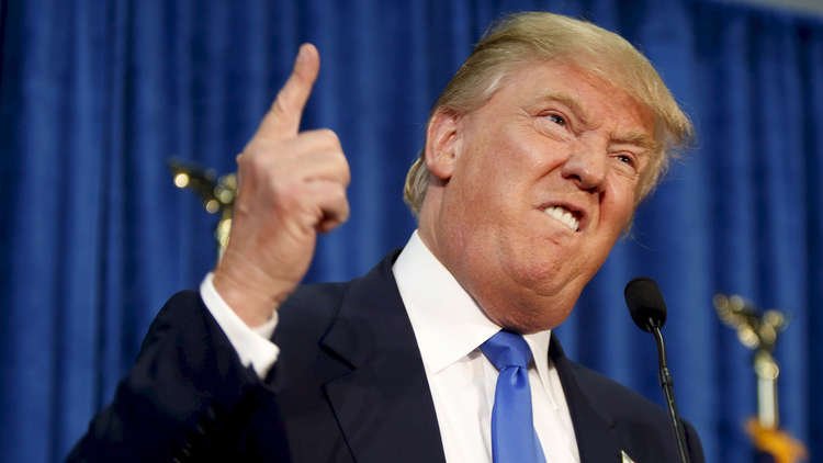 ترامب  الرئيس الاكثر اثارة للجدل في الاعلام الأمريكي . يفضح أكذوبة الديمقراطية الأمريكية  