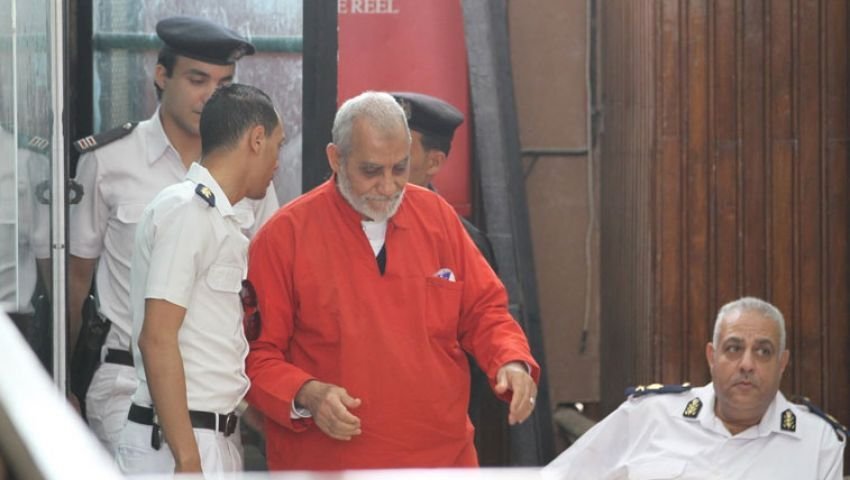 القاهرة:الحكم بالسجن المؤبد على المرشد العام لجماعة “الإخوان المسلمين” في قضية أحداث “البحر الأعظم” بالجيزة