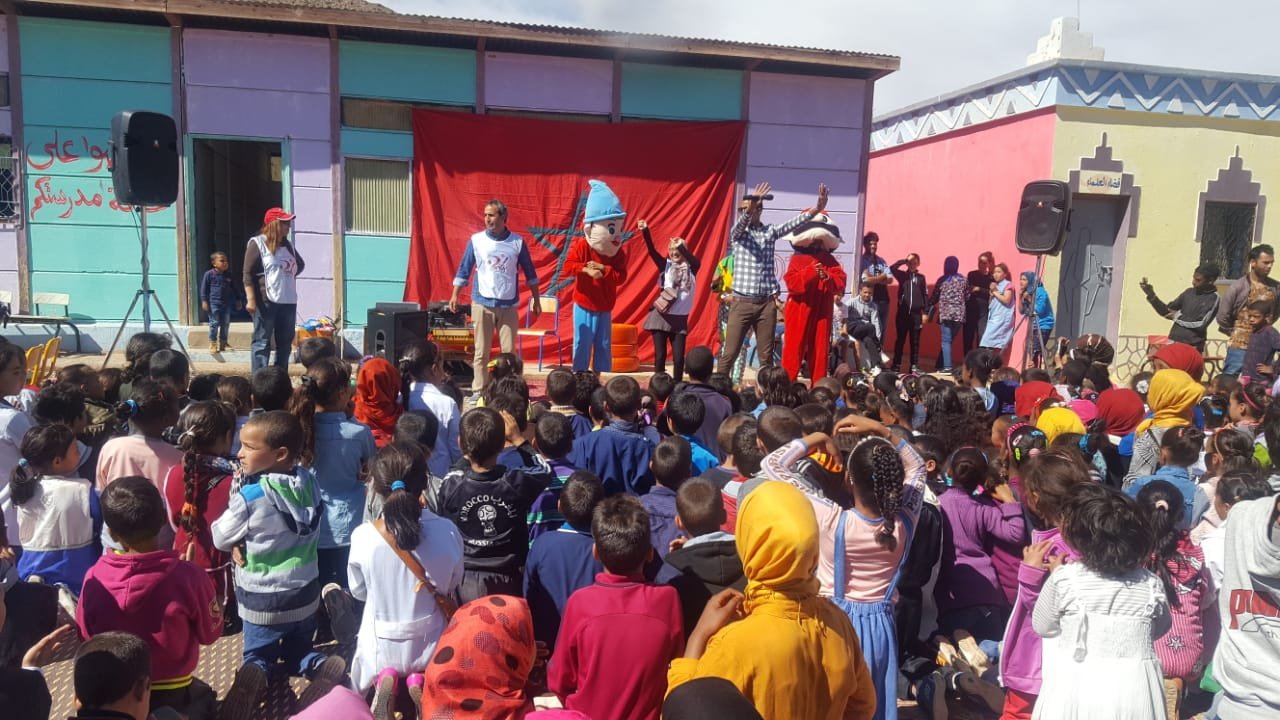 تنغير:الطلائع تنظم نشاطا اشعاعيا بمجموعة مدارس تينيواركان