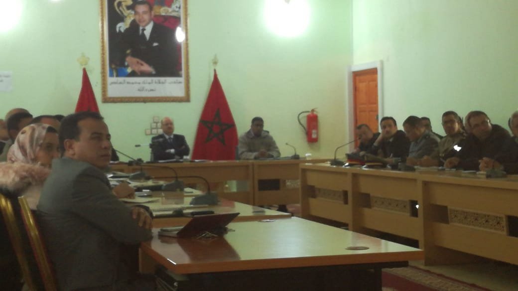 تنغير: اللجنة الإقليمية لليقظة تعد سلسلة إجراءات لمواجهة آثار موجة البرد القارس