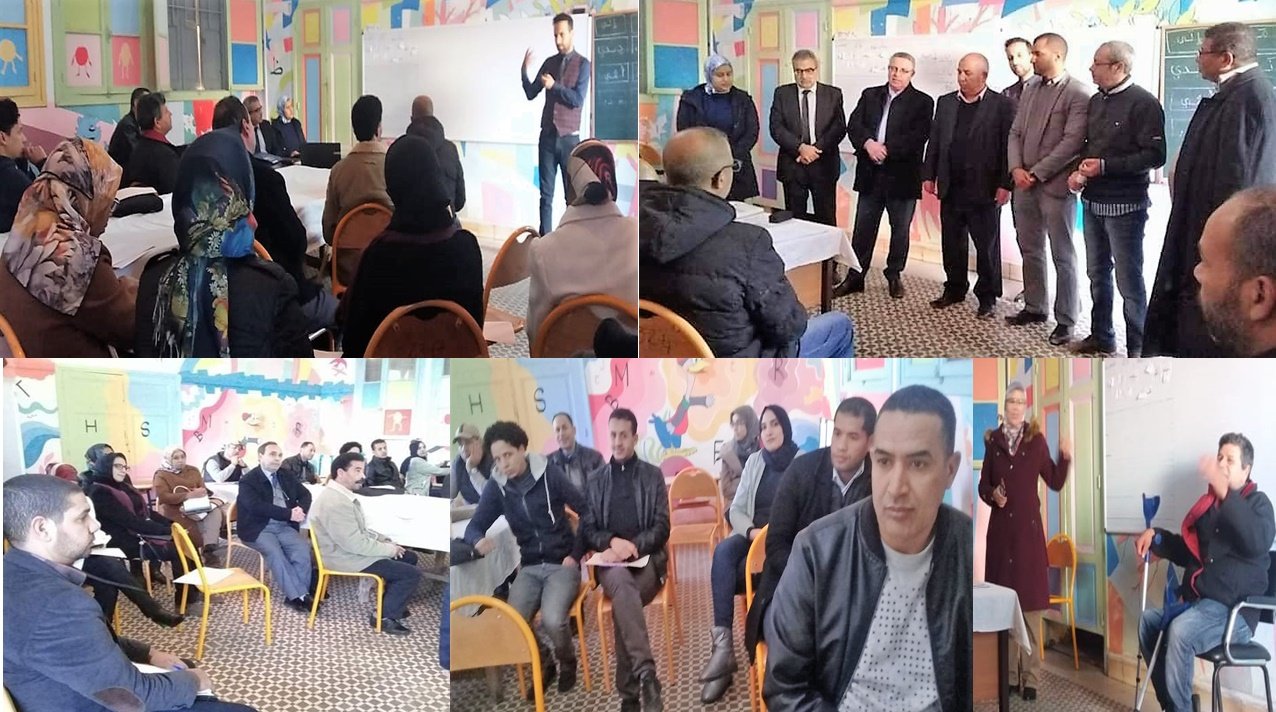 دورة تواصلية حول التقنيات المسرحية بسيدي سليمان