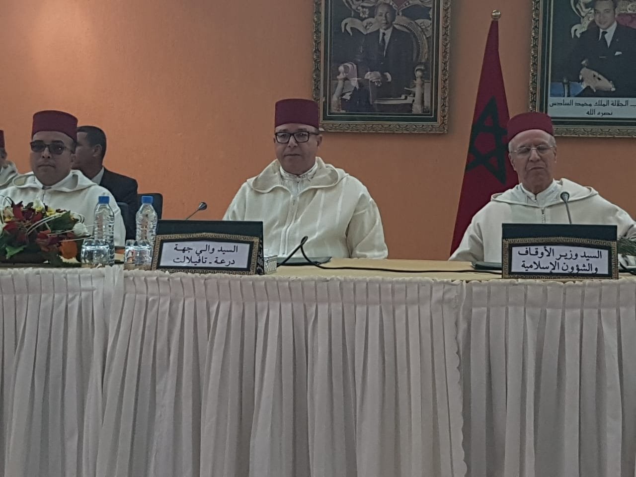 السيد أحمد التوفيق يشرف على تنصيب السيد سيدي محمد وحيدي رئيسا للمجلس العلمي المحلي لإقليم الرشيدية