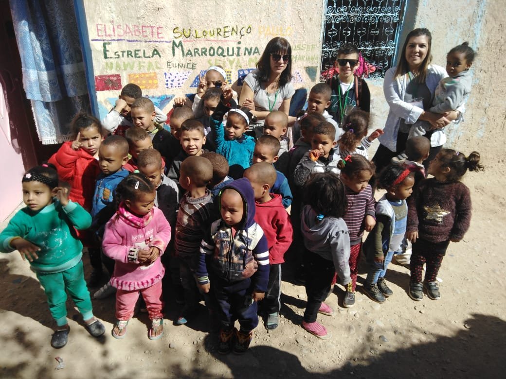 ورش دولي يُلهم متطوعين أجانب في الرشيدية