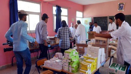 زاكورة: أزيد من 2500 مستفيد من خدمات قافلة طبية متعددة التخصصات بجماعة تاغبالت