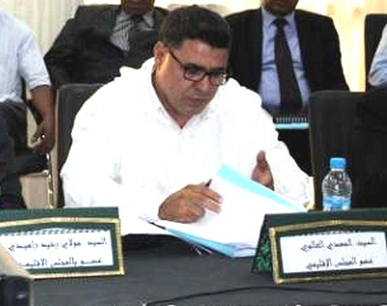 عاجل:العالوي مولاي المهدي رئيس جماعة ملعب يستقيل من المجلس الاقليمي للرشيدية