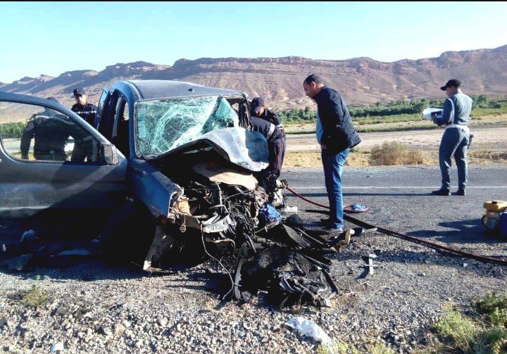 الرشيدية/خطير:قتلى في حادثة سير قرب حامات مولاي هاشم