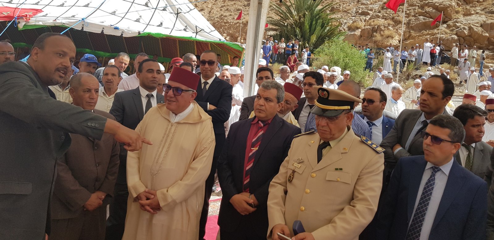 تخليدا لعيد العرش المجيد،مجموعة من المشاريع التنموية ترى النور بالجماعات التربية..كلميمة،تديغوست،ملاعب