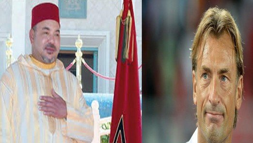 المدرب الفرنسي رونار يوجه رسالة شكر لجلالة الملك