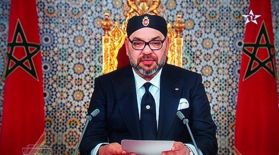 لحظات من حفل الانصات للخطاب الملكي السامي الذي ترأسه والي جهة درعة تافيلالت..