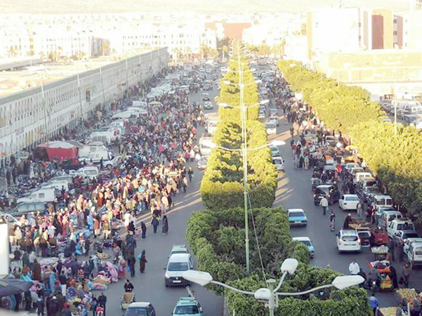 قائد يتعرض للبلطجة جراء تحريره للملك العمومي