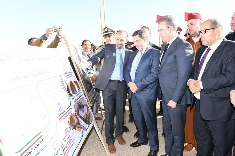 تنغير:سعيد أمزازي يتفقد مؤسسات للتعليم والتكوين