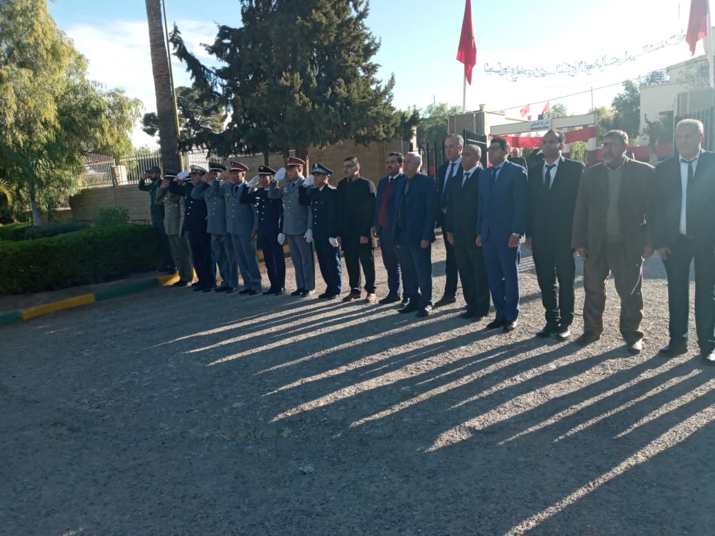 باشا مدينة وادي زم يترأس حفل ذكرى عيد الاستقلال