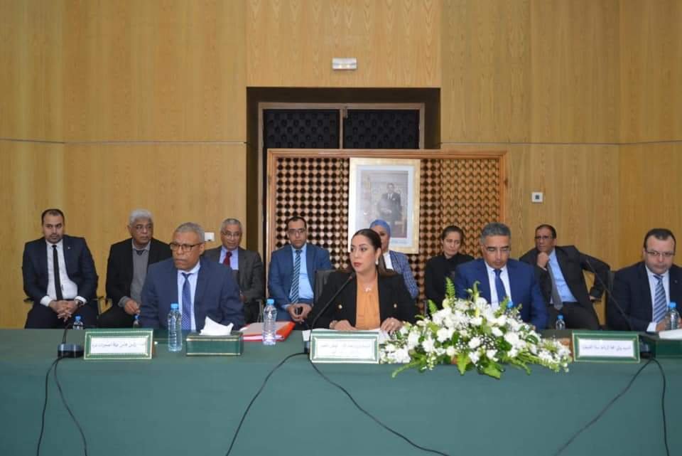 حفل تنصيب السيدة عائشة الهوزلي مديرة للوكالة الحضرية للصخيرات –تمارة