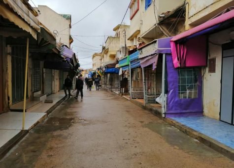 الضرائب و التهميش ….تخرج التجار الى الاحتجاج بالحاجب…