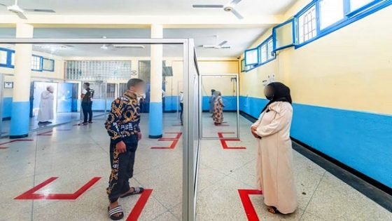 مندوبية السجون توقف الزيارة العائلية لنزلاء السجون