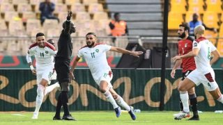 المنتخب المغربي ينهي الشوط الأول متقدما بهدف على مصر