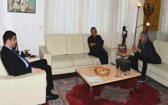 وزير الشباب والثقافة والتواصل يستقبل الإخوان ميگري