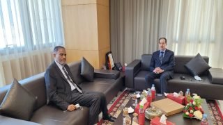 مولاي الحسن الداكي يستقبل رئيس القضاء بجمهورية السودان