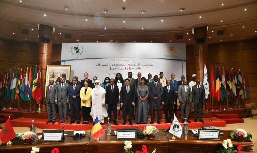 تجمع دول الساحل والصحراء ينوه بالانخراط الثابت لجلالة الملك لفائدة التعاون والتضامن الإفريقيين