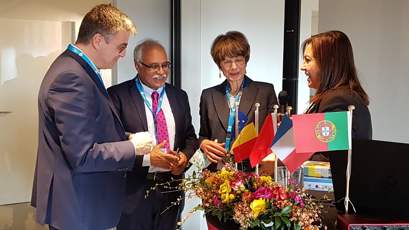 رئيسة جامعة الحسن الأول بسطات تترأس لقاء في إطار مشروع ICFAL بجامعة HENALLUX البلجيكية