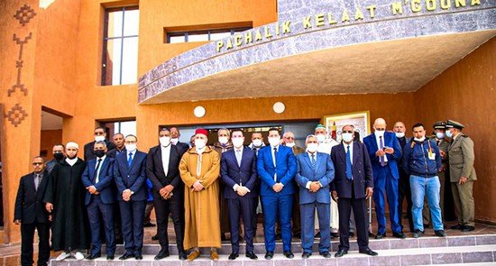 عامل تنغير يشرف على افتتاح مقرين جديدين لباشويتين بالإقليم