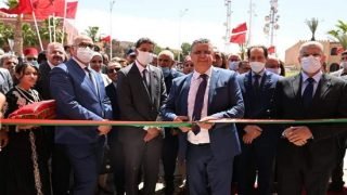 وهبي وعبد النباوي والداكي يدشنون بنايات قضائية بتارودانت