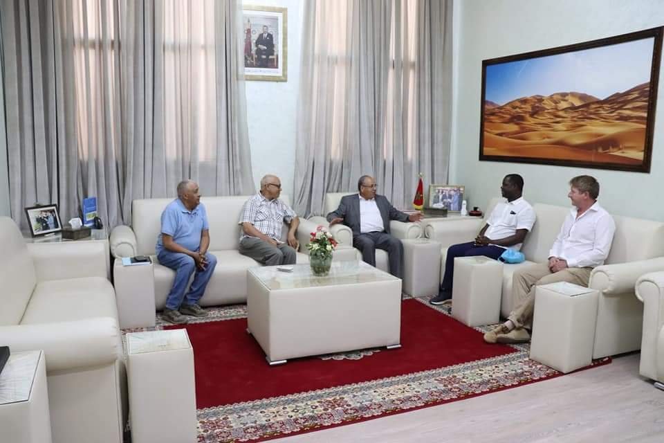 رئيس جهة درعة تافيلالت يستقبل مسؤولين من منظمة الأغذية والزراعة التابعة للأمم المتحدة (الفاو)