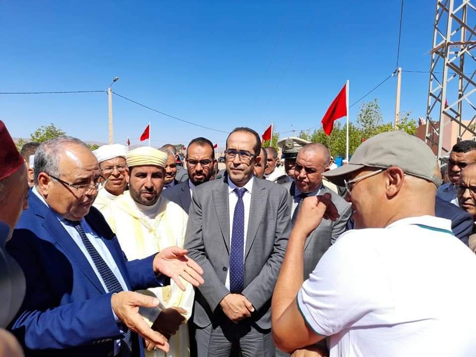 رئيس مجلس جهة درعة تافيلالت يشارك في إعطاء انطلاقة مشاريع تنموية بإقليم زاكورة