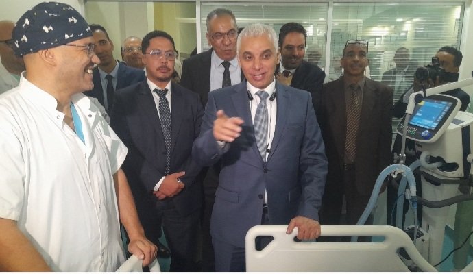 وزير الصحة والحماية الاجتماعية يعطي انطلاقة خدمات المستشفى الجهوي مولاي علي الشريف بالراشيدية بعد توسعته وتجهيزه