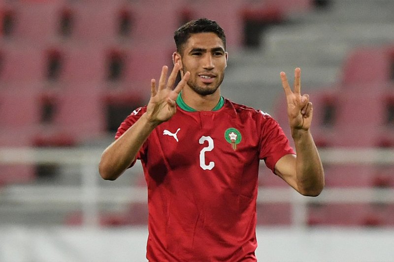 عيون حكيمي على المونديال