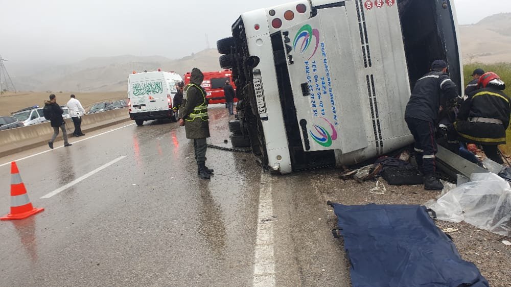 قتلى وجرحى في حادثة سير مروعة ضواحي تازة