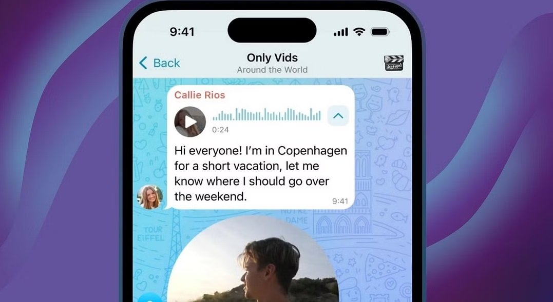 “تلغرام” تطلق ميزة ترجمة المقاطع الصوتية‎‎