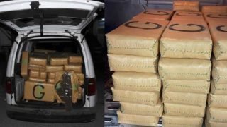 معلومات دقيقة تقود إلى حجز طناً من الحشيش