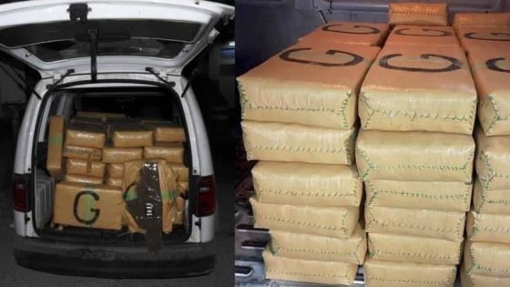 معلومات دقيقة تقود إلى حجز طناً من الحشيش