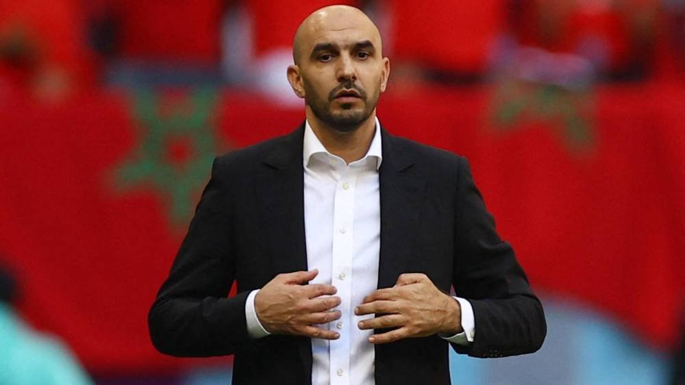 الركراكي : كنعتذر من الجمهور المغربي