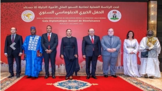 صاحبة السمو الملكي الأميرة للا حسناء تترأس حفل العشاء الدبلوماسي الخيري السنوي في الرباط