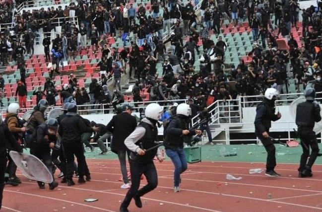 توقيف 37 شخصا متورطا في شغب الملاعب