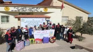 ميدلت.. الفرع الجهوي للشبكة الوطنية لدعم الحكم الذاتي بالصحراء المغربية في عمل إنساني