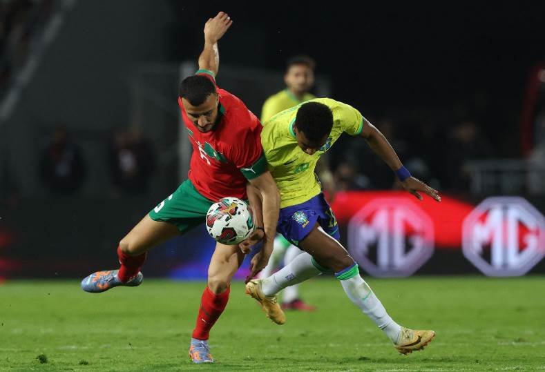 الأسود تزأر على منتخب السيليساو بملعب طنجة